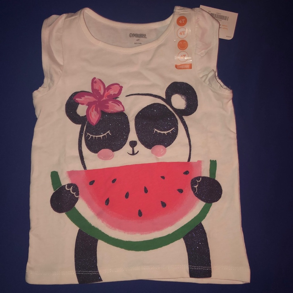 Panda eating watermelon shirt